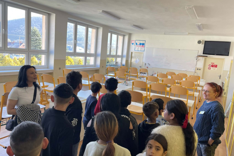 Návšteva ZŠ s MŠ Koškovce